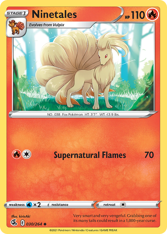 Ninetales (30) (FST) #030 [EN/N] s/o