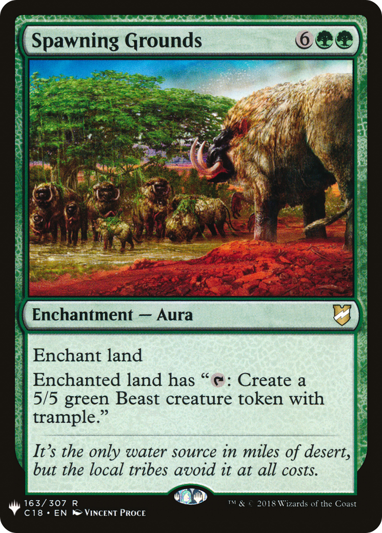 Spawning Grounds (PLST) #C18-163 [EN/N]