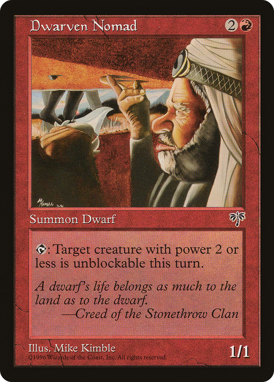 Dwarven Nomad (MIR) #170 [EN/N] s/o