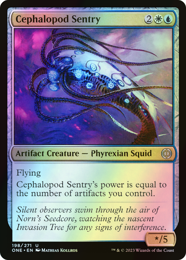 Cephalopod Sentry (ONE) #198 [EN/F]