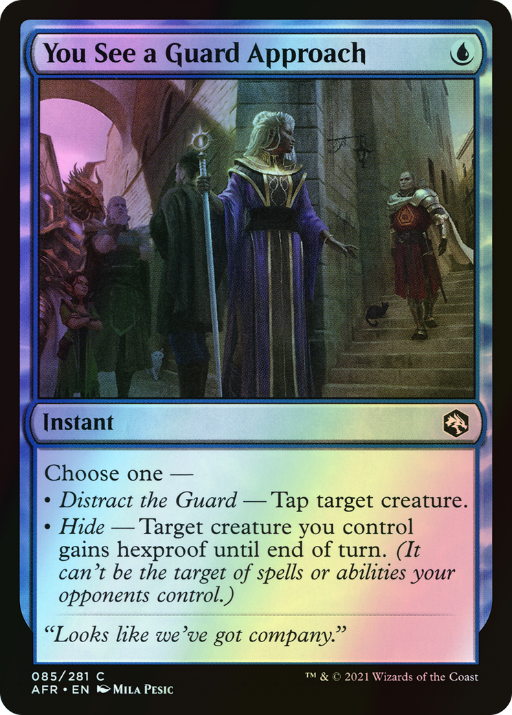 You See a Guard Approach (AFR) #85 [EN/F]