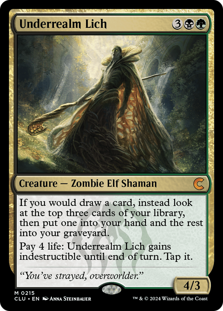 Underrealm Lich (CLU) #215 [EN/N]