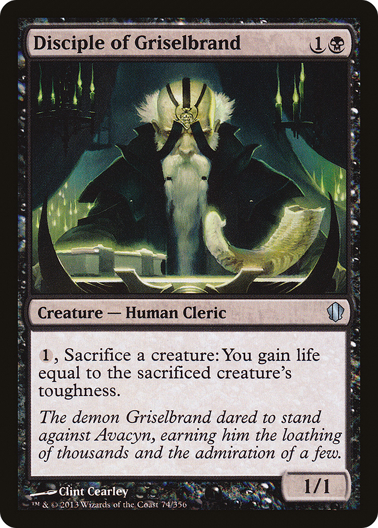 Disciple of Griselbrand (C13) #74 [EN/N] s/o