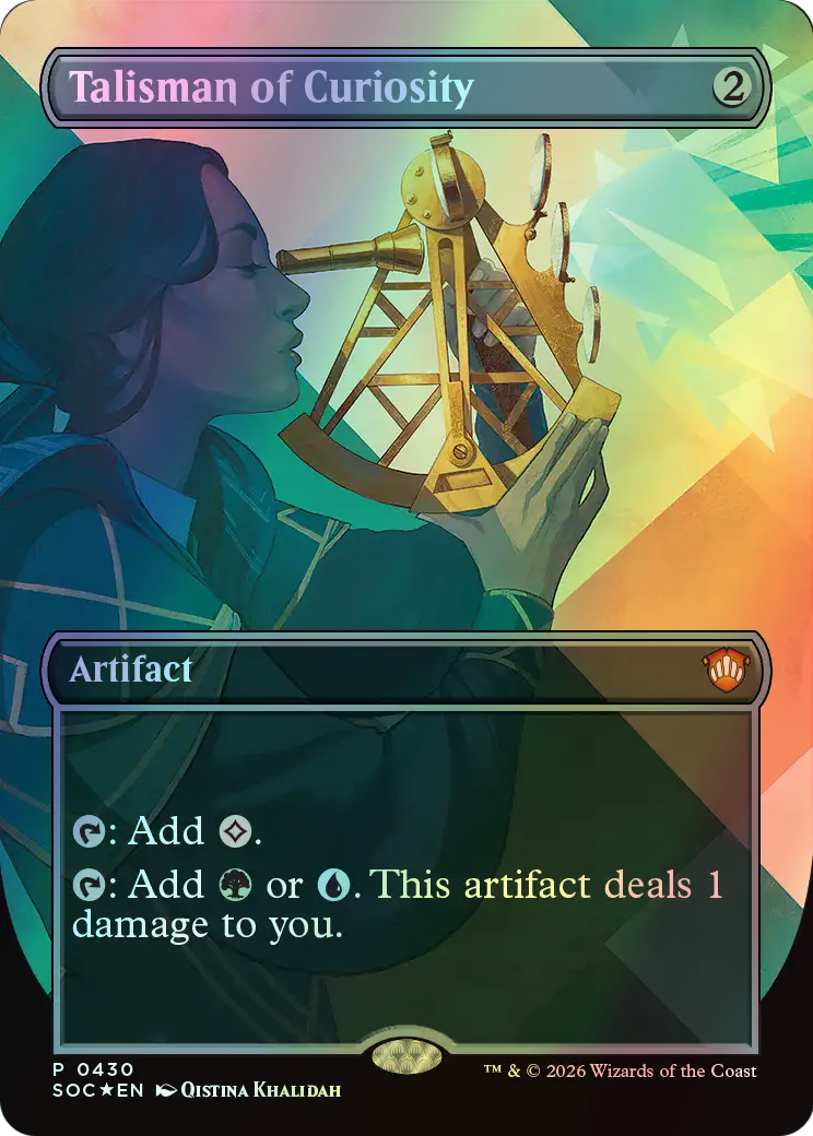 Talisman of Curiosity (SOC) #430 [EN/F] s/o