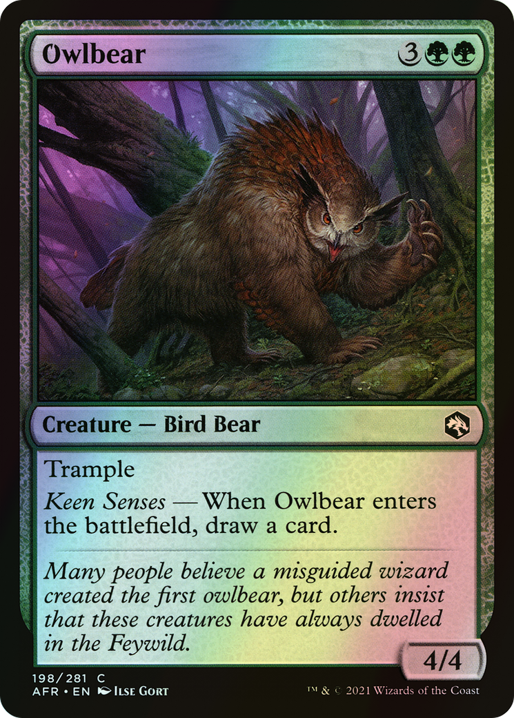 Owlbear (AFR) #198 [EN/F]