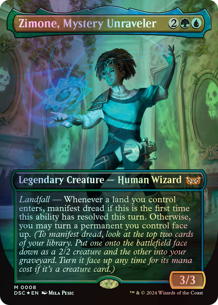 Zimone, Mystery Unraveler (DSC) #8 [EN/F] s/o
