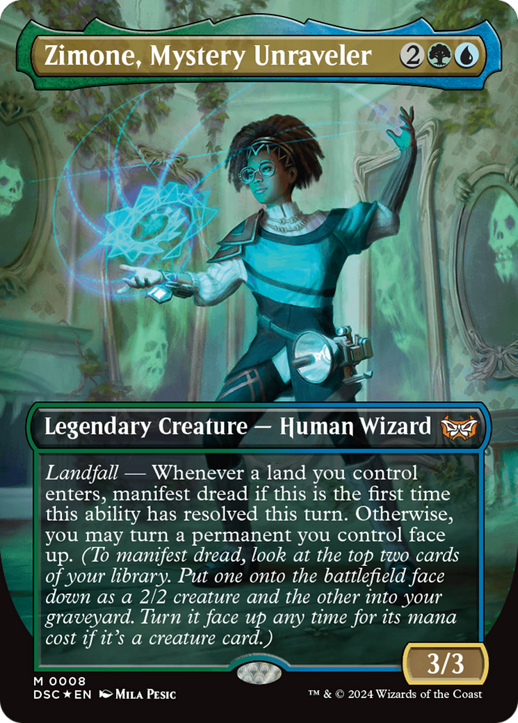 Zimone, Mystery Unraveler (DSC) #8 [EN/N]