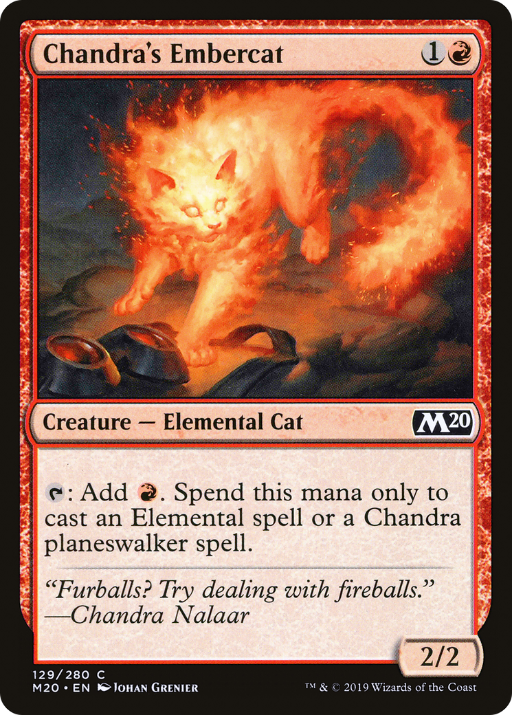 Chandra's Embercat (M20) #129 [EN/N]