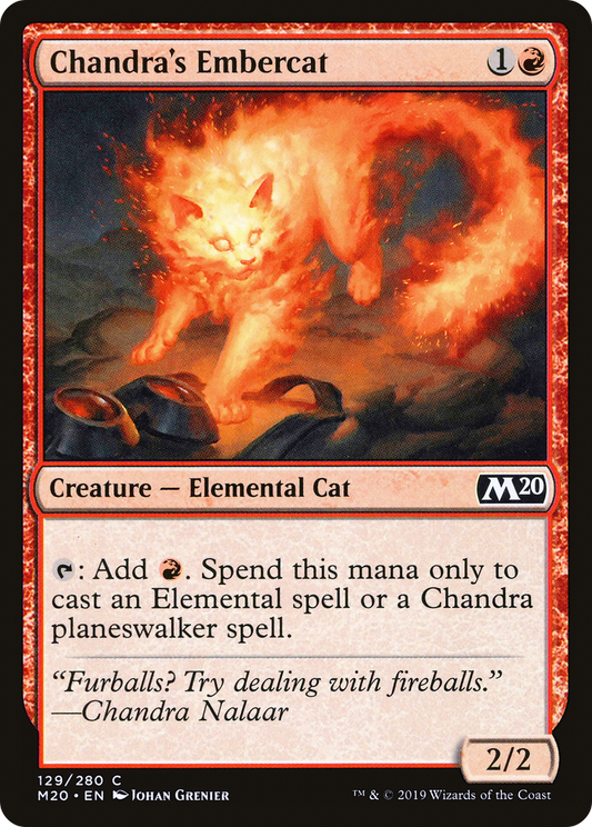 Chandra's Embercat (M20) #129 [EN/N]