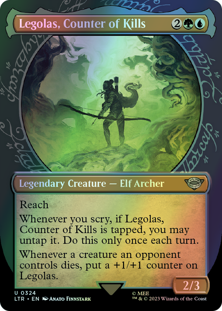 Legolas, Counter of Kills (LTR) #324 [EN/F] s/o