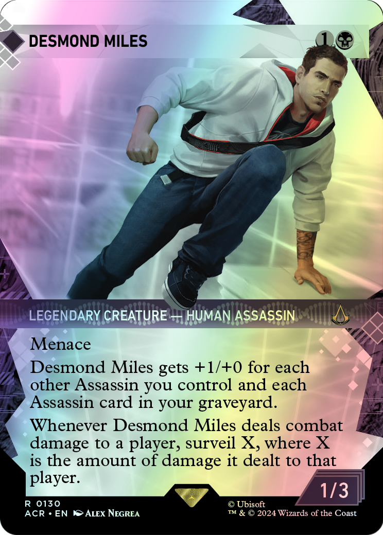 Desmond Miles (ACR) #130 [EN/F] s/o