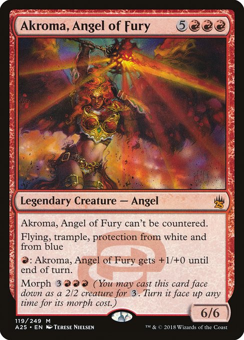 Akroma, Angel of Fury (A25) #119 [EN/N] s/o