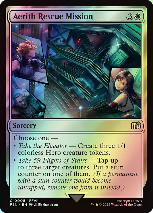 Aerith Rescue Mission (FIN) #5 [EN/F] s/o