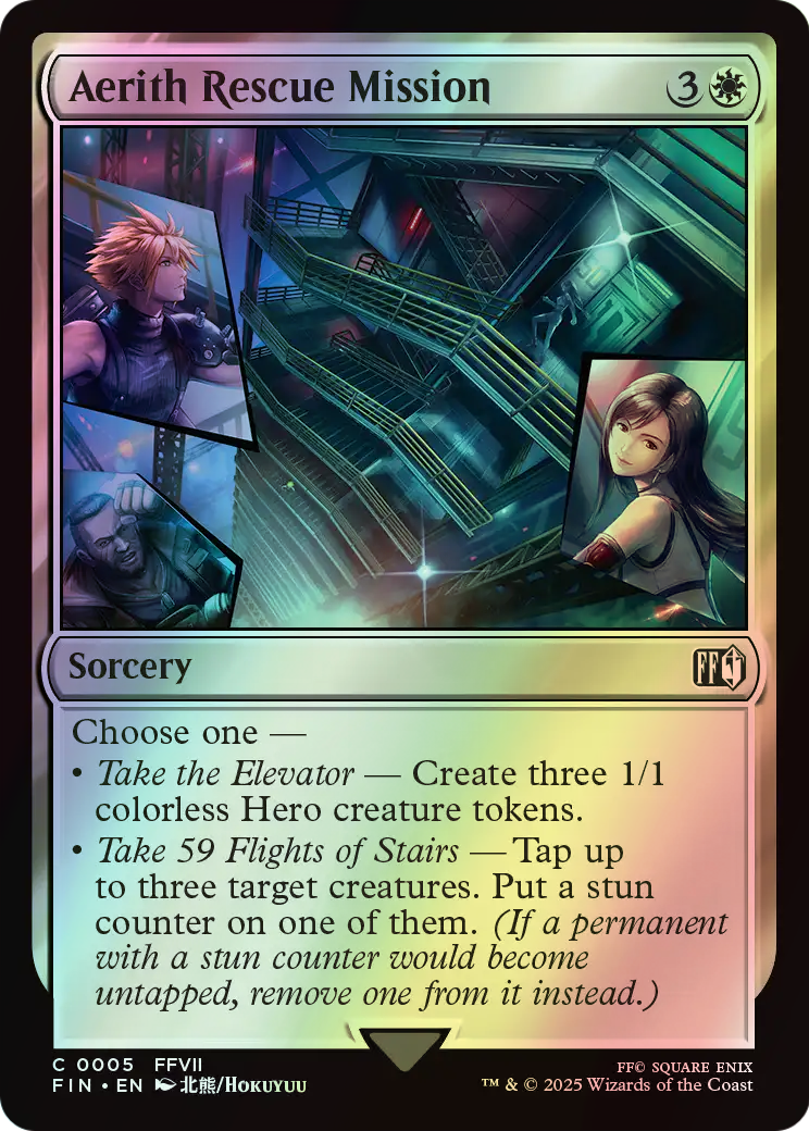 Aerith Rescue Mission (FIN) #5 [EN/F] s/o