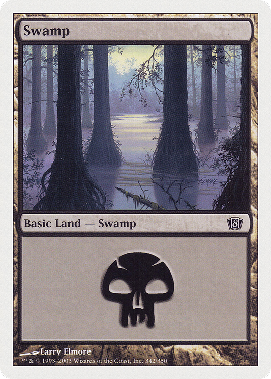 Swamp (8ED) #342 [EN/N]