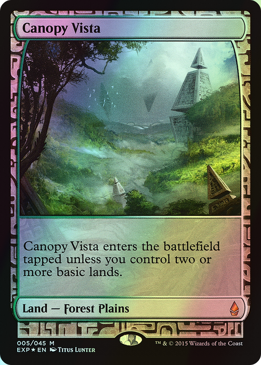Canopy Vista (EXP) #5 [EN/F] s/o
