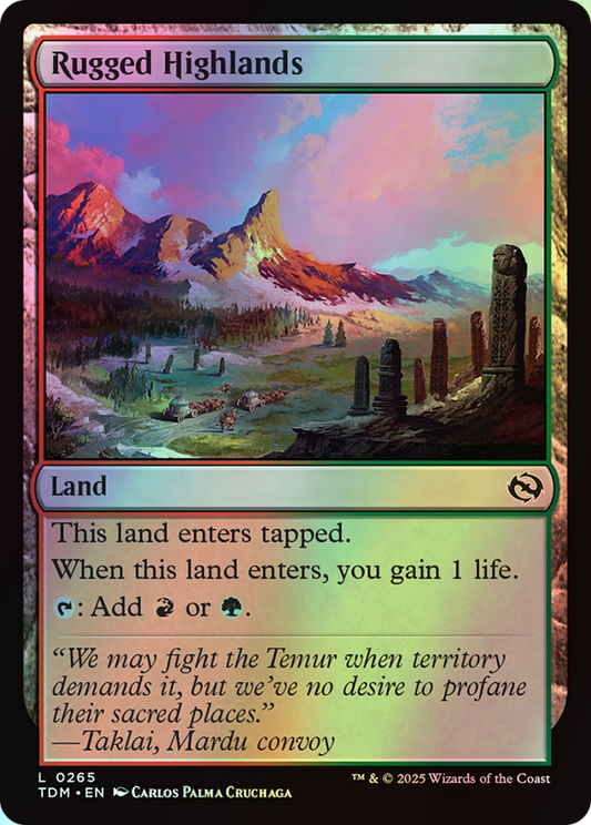 Rugged Highlands (TDM) #265 [EN/F]