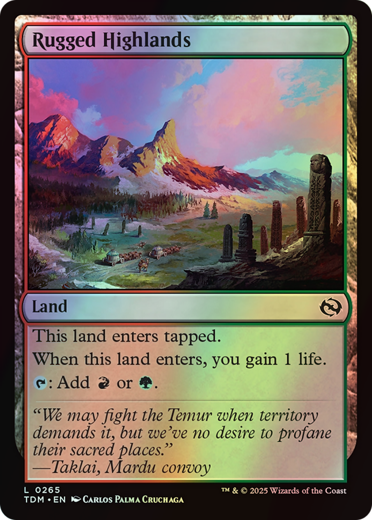Rugged Highlands (TDM) #265 [EN/F]