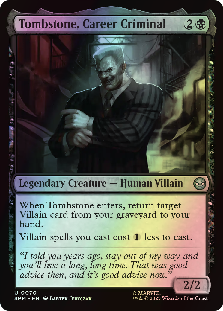 Tombstone, Career Criminal (SPM) #70 [EN/F]