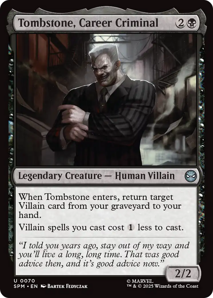 Tombstone, Career Criminal (SPM) #70 [EN/N]