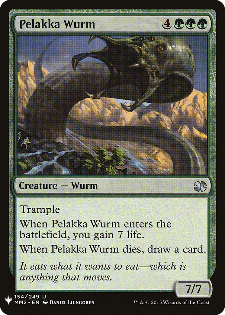 Pelakka Wurm (PLST) #MM2-154 [EN/N]