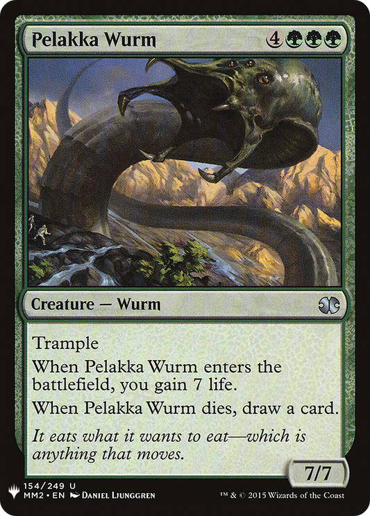 Pelakka Wurm (PLST) #MM2-154 [EN/N]