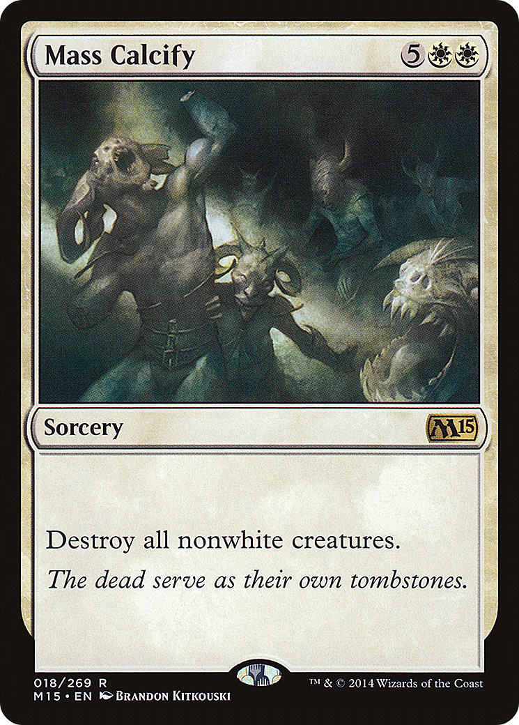 Mass Calcify (M15) #18 [EN/N] s/o