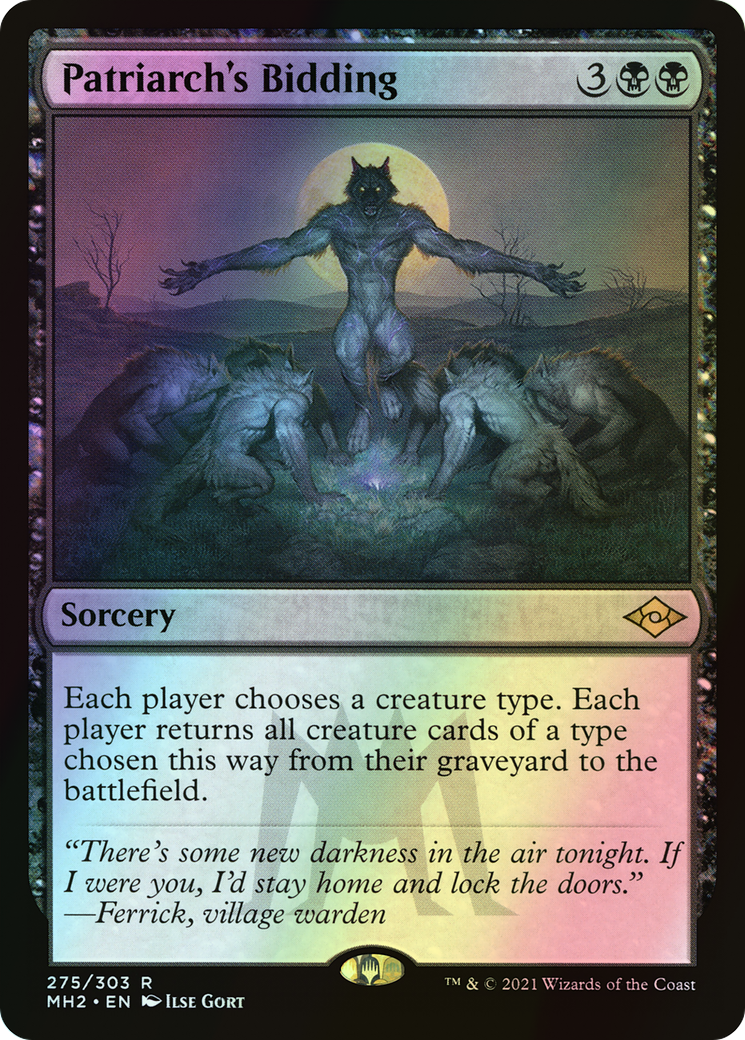 Patriarch's Bidding (MH2) #275 [EN/E] s/o