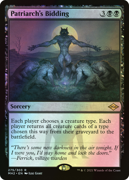 Patriarch's Bidding (MH2) #275 [EN/E] s/o