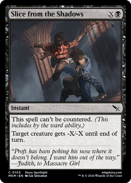 Slice from the Shadows (MKM) #103 [EN/N]