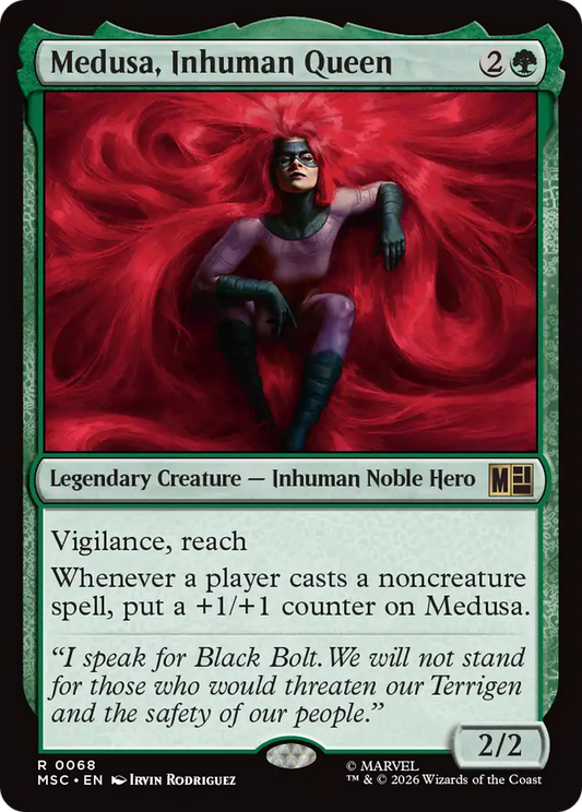 Medusa, Inhuman Queen (MSC) #68 [EN/N]