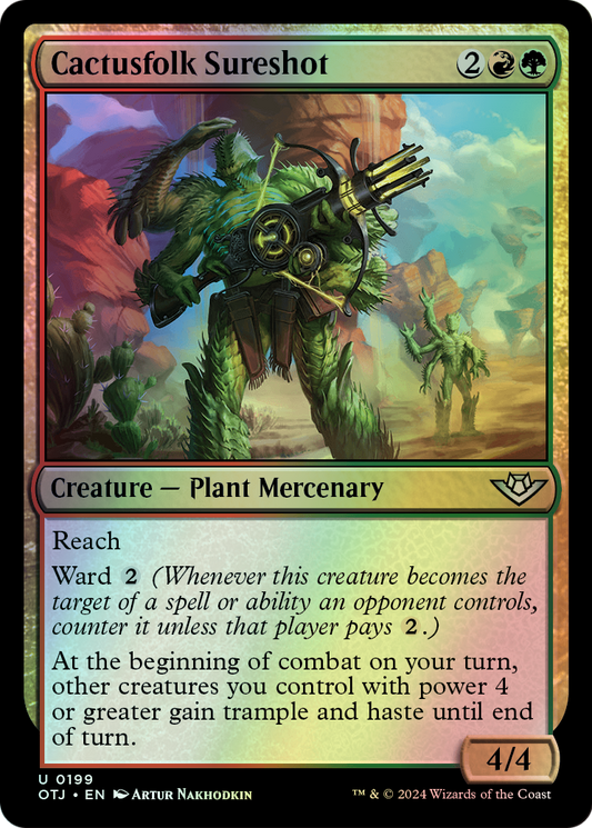Cactusfolk Sureshot (OTJ) #199 [EN/F] s/o
