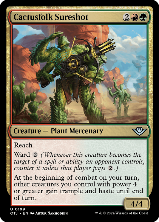 Cactusfolk Sureshot (OTJ) #199 [EN/N] s/o