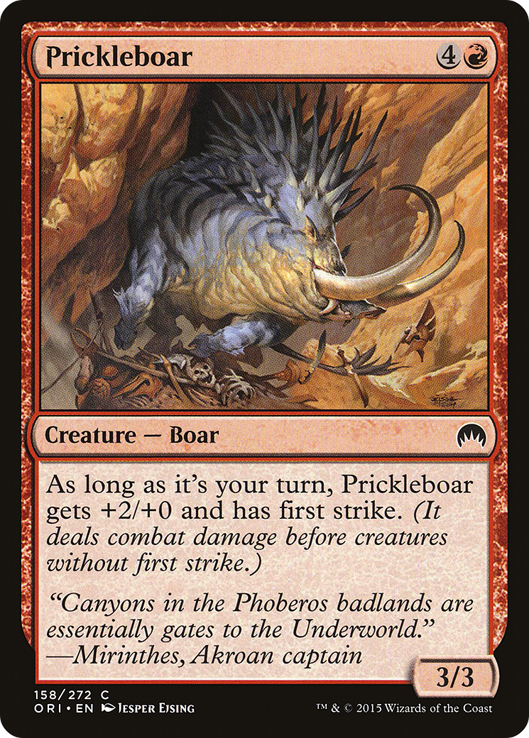 Prickleboar (ORI) #158 [EN/N]