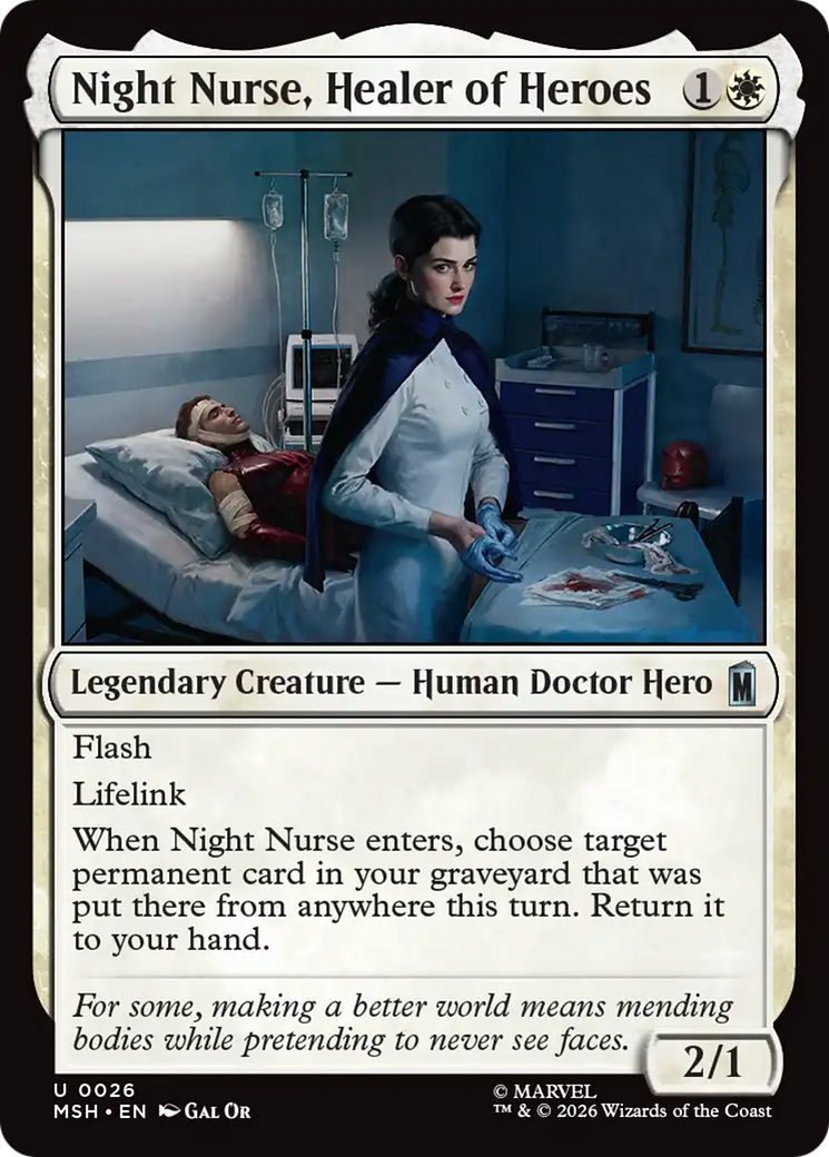 Night Nurse, Healer of Heroes (MSH) #26 [EN/N]