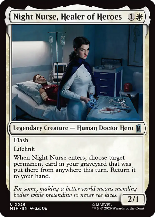 Night Nurse, Healer of Heroes (MSH) #26 [EN/N]