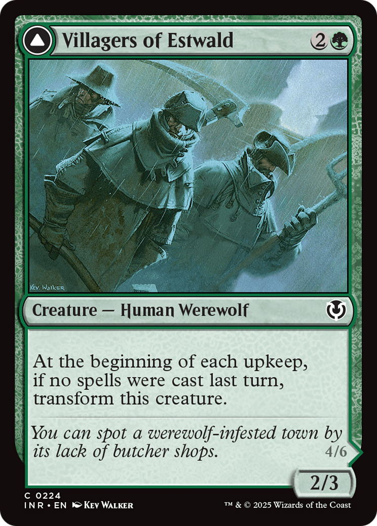 Villagers of Estwald // Howlpack of Estwald (INR) #224 [EN/N] s/o