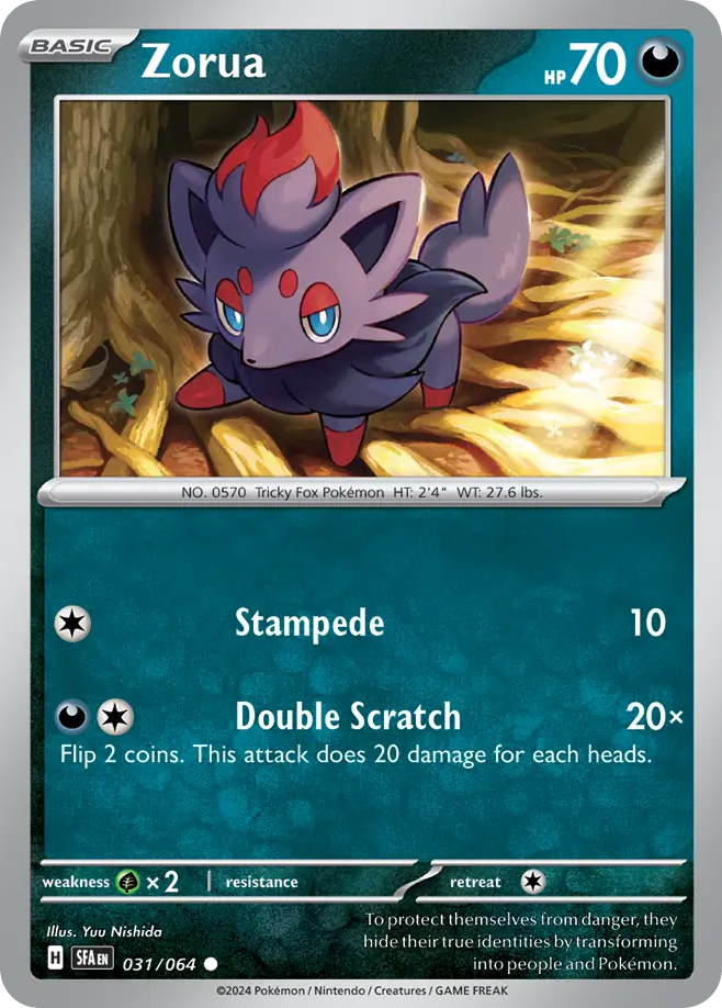 Zorua - 031/064 (SFA) #031 [EN/N]