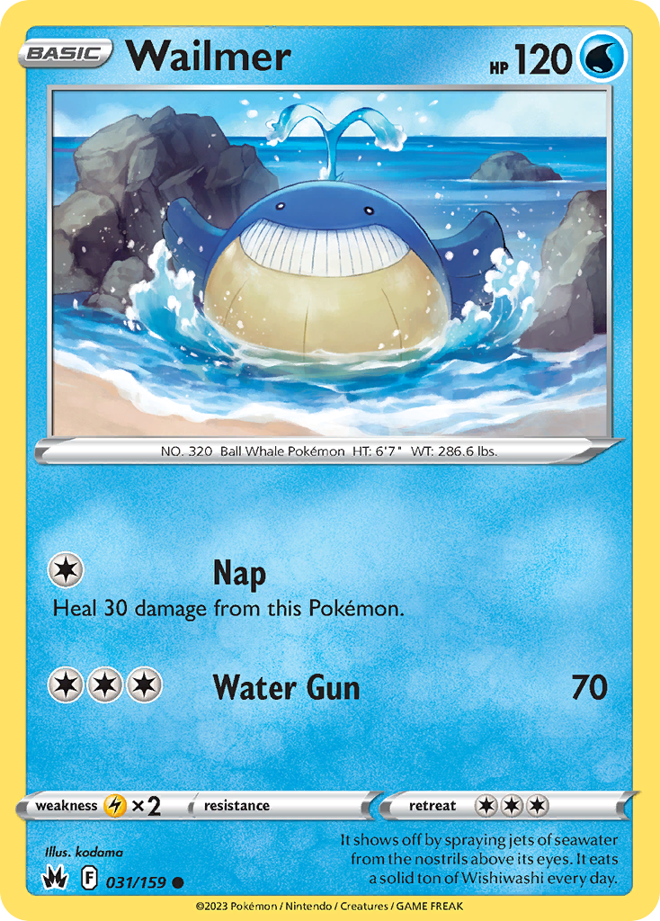 Wailmer (CRZ) #031 [EN/N]