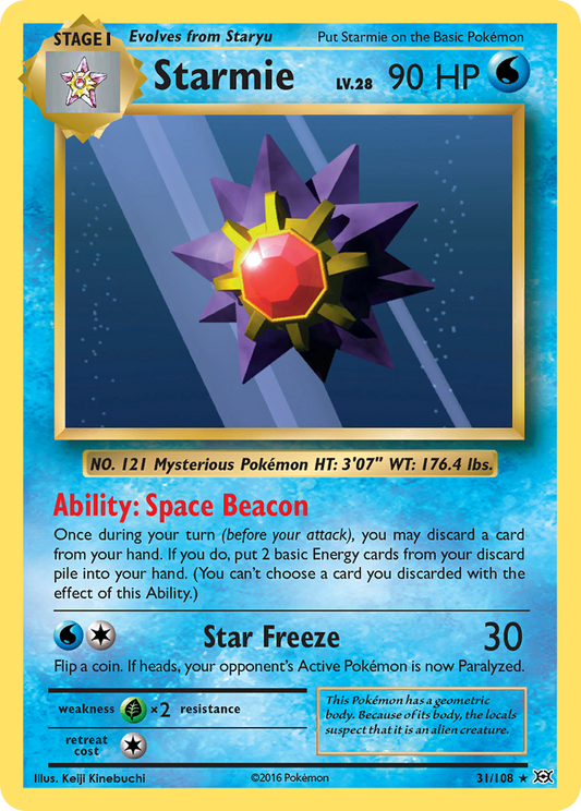 Starmie (EVO) #31 [EN/N] s/o