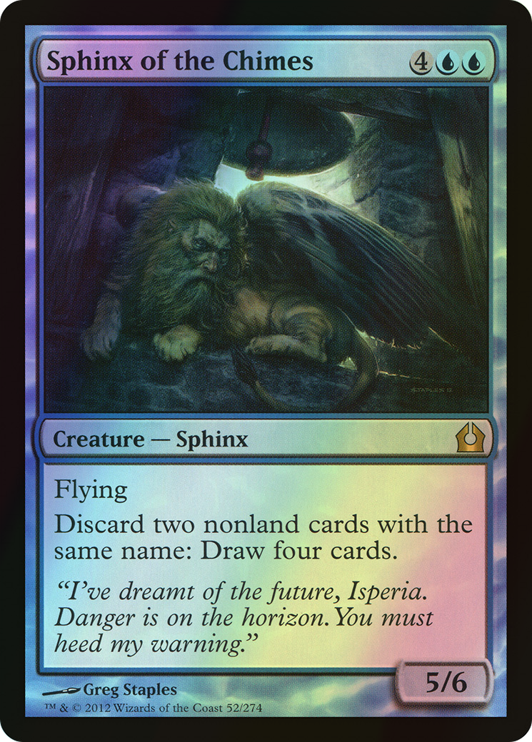 Sphinx of the Chimes (RTR) #52 [EN/F]