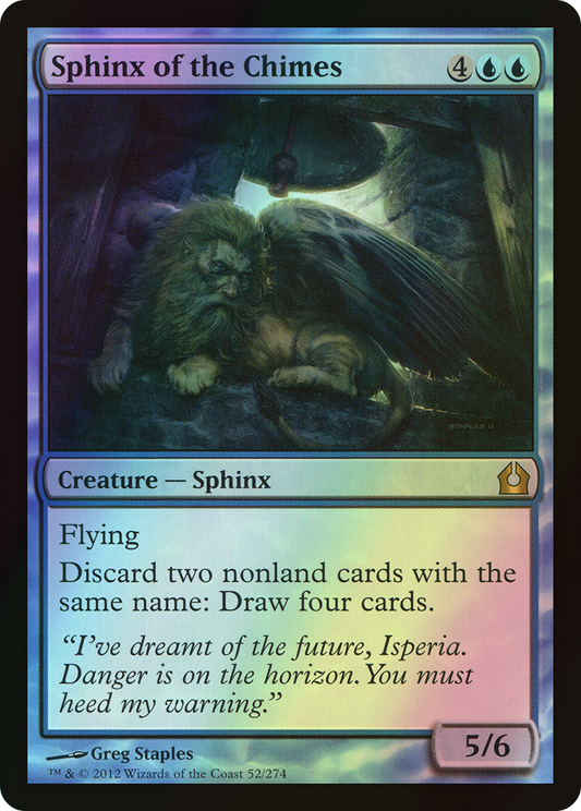 Sphinx of the Chimes (RTR) #52 [EN/F]