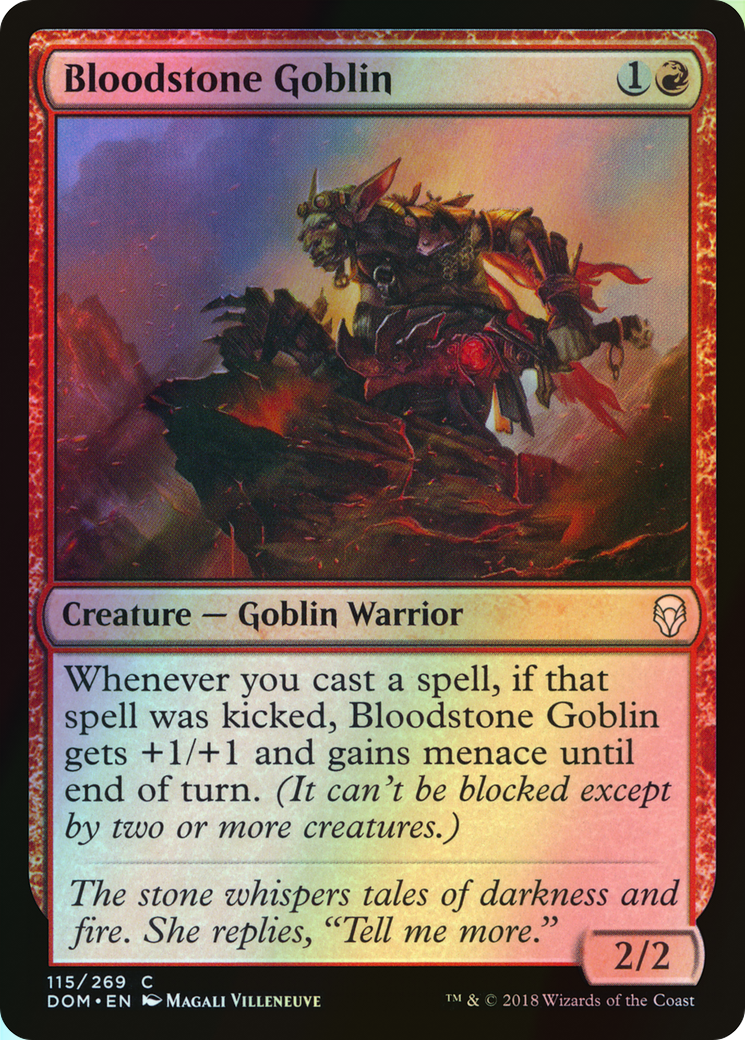 Bloodstone Goblin (DOM) #115 [EN/F]