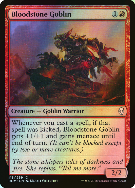 Bloodstone Goblin (DOM) #115 [EN/F]