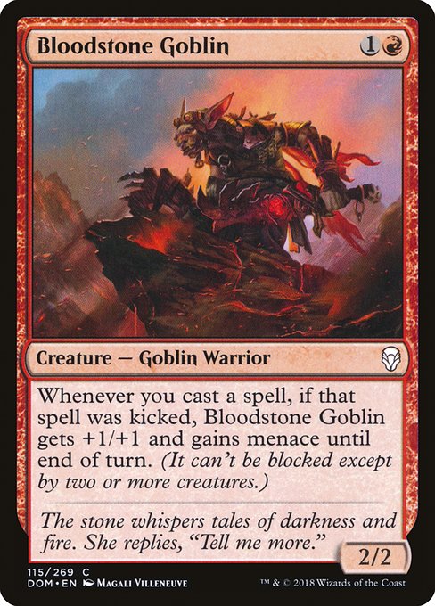 Bloodstone Goblin (DOM) #115 [EN/N] s/o