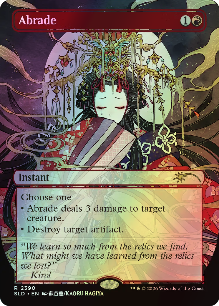 Abrade (SLD) #2390 [EN/F]