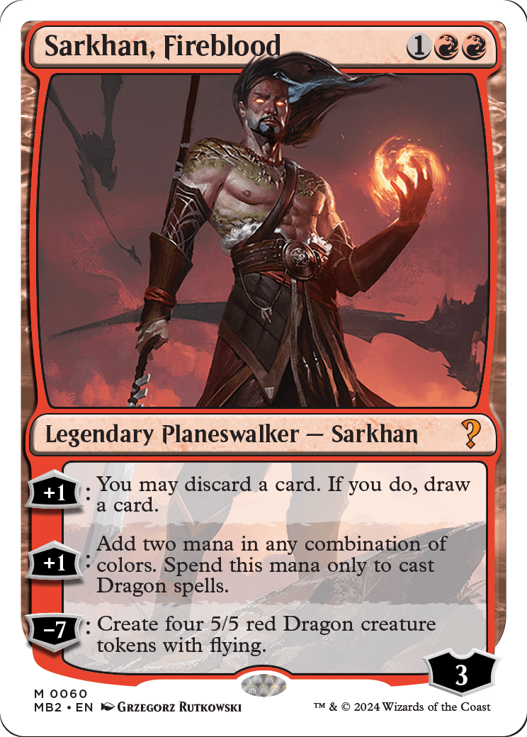 Sarkhan, Fireblood (MB2) #60 [EN/N]