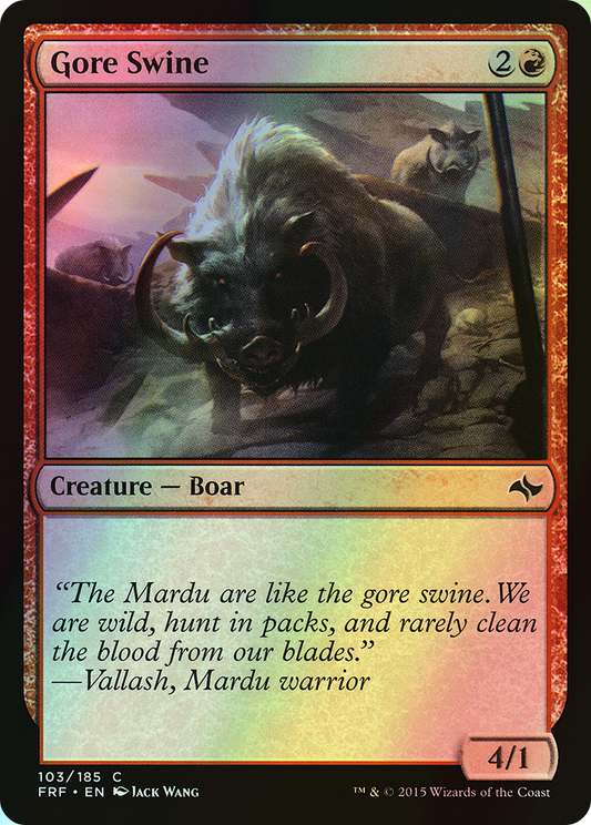 Gore Swine (FRF) #103 [EN/F]