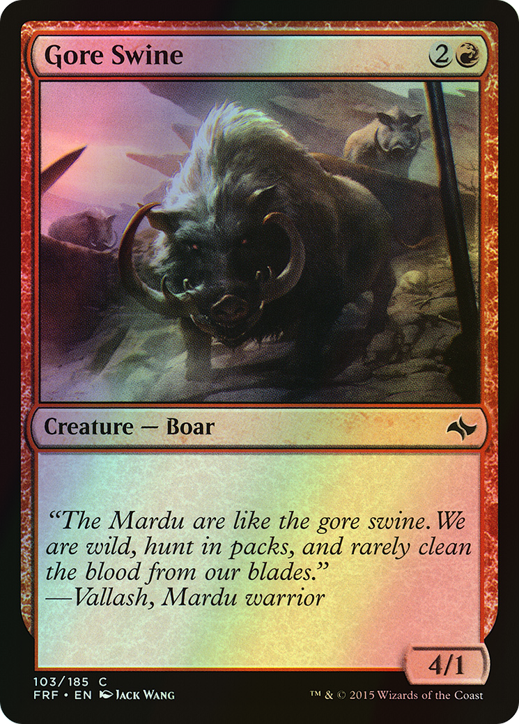Gore Swine (FRF) #103 [EN/F]