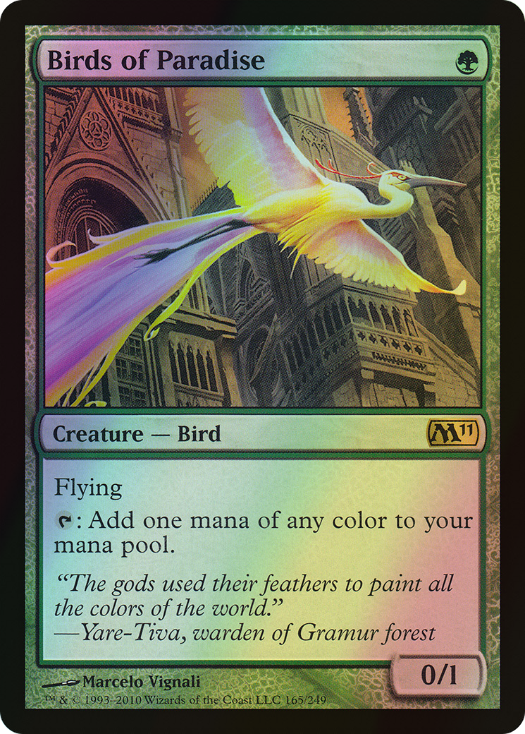 Birds of Paradise (M11) #165 [EN/F] s/o